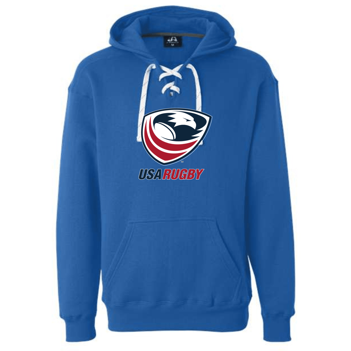 Show your support for USA Rugby with the WRS Alpha Broder USA Rugby Crest Hockey Hoodie. This stylish blue hoodie features the iconic USA Rugby logo, making it both fashionable and patriotic.