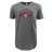 Grey USA Eagles Wordmark Supersoft Tee 24 t-shirt with a logo featuring an eagle and a soccer ball on the chest by WRS LAT.