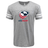 The WRS LAT USA Rugby Crest Football T-shirt in gray.