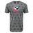 A gray WRS LAT USA Rugby Five-Star Logo Tee.