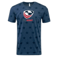A navy USA Rugby Five-Star Logo Tee by WRS LAT.