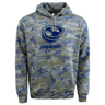 A USA Rugby Tonal Camo Edition Crest Logo Hoodie with the WRS LAT logo.