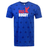A blue USAR Five-Star Throwback Logo Tee by WRS LAT.