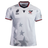 Cheer on Team USA at the Women's Rugby World Cup 2025 in the USA Rugby WRWC25 Replica Away Jersey by Macron, featuring large gray stars, the official logo, and sponsor details on the chest and sleeves.
