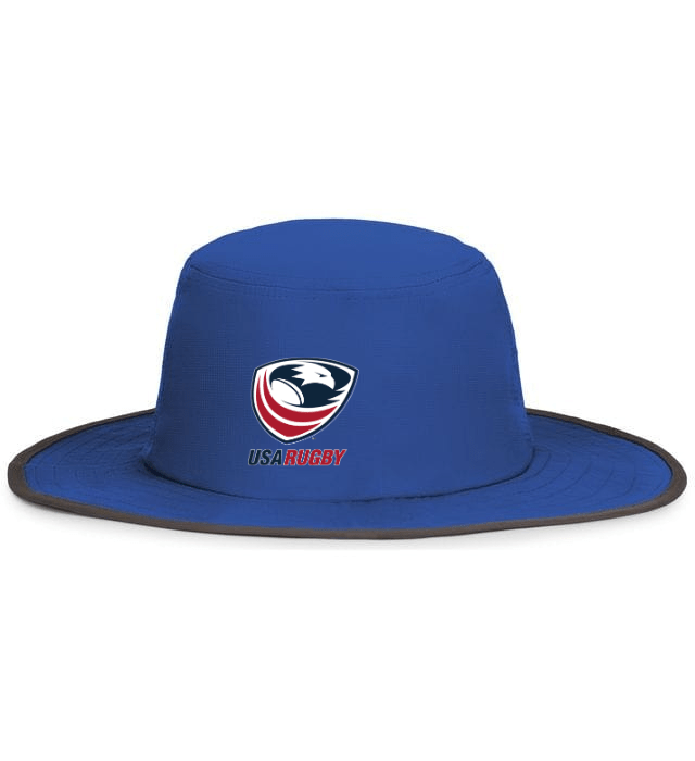 EMB Augusta USA Rugby Crest Legend Boonie Hat with logo.