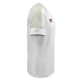 England men's white cricket shirt - England RFU Presentation Tee by Umbro.