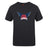 The University of Southern Indiana Women Club Plain Tee by WRS Canterbury is a black cotton blend t-shirt featuring a winged "USI" logo with "Women's Rugby" beneath, printed on the chest—combining comfort and style for fans and players.