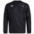 The University of Southern Indiana Women Club Vaposhield Contact Top by EMB Canterbury is a black long-sleeve rugby top with a red-and-blue winged chest logo, crew neckline, elastic cuffs, and breathable Vaposhield technology.
