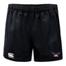 The University of Southern Indiana Women Advantage Rugby Shorts by EMB Canterbury feature an elastic waistband, Canterbury branding, and moisture-wicking fabric to keep you cool and comfortable during intense matches.
