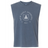 The New Saint Andrews College Unisex Heavyweight Cotton Garment-Dyed Mid-Length Muscle Tee by EMB S&S Activewear is a sleeveless blue top featuring a white emblem with “NEW SAINT ANDREWS RFC 1994” and a shield graphic on the front. This garment-dyed tee offers both comfort and style, making it perfect for everyday wear.