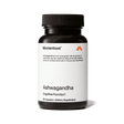 Momentous Ashwagandha by Momentous is a black bottle with a white label, containing 60 capsules formulated to support cognitive performance and stress management.