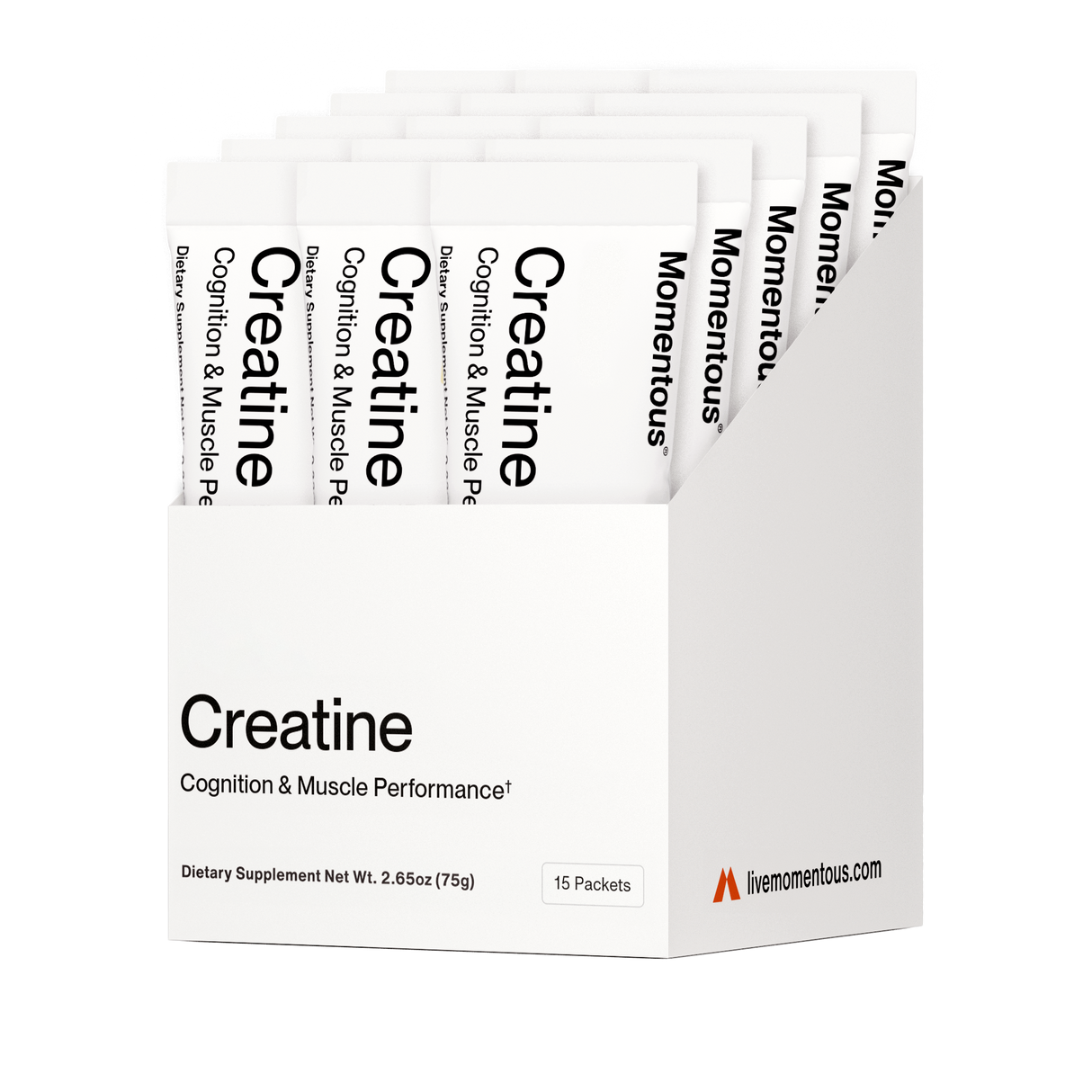 Momentous Creatine 15-Travel Packs