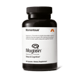 A black bottle labeled "Momentous Magnesium L-Threonate" by Momentous, containing 90 capsules, is a dietary supplement formulated to support cognitive function and improve sleep quality.