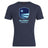 The Rugby VA Club Plain Tee by WRS Canterbury is a navy cotton blend t-shirt with a blue shield logo, white cross and wave design, and "RUGBY VIRGINIA" text on the front.