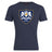 Show your team spirit in the Villanova Rugby Club Plain Tee by WRS Canterbury, a navy blue cotton blend shirt featuring the club’s logo with two lions, a shield, and "RUGBY" printed on the front; customizable for your squad.