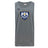 The Villanova Rugby Club Tempo Vapodri Singlet by WRS Canterbury is a gray sleeveless athletic shirt made from recycled polyester, featuring a crest with two lions and "Villanova Rugby" on the front.