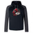 The Vienna Rugby Elite Training Hoody by WRS Canterbury features a black and gray design with "Vienna Rugby" text and a red bird holding a rugby ball on the front. Crafted from lower impact materials, it offers enhanced performance and comfort.