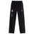 The Vienna Rugby Cuffed Hem Stadium Pant by EMB Canterbury comes in black and features an elastic waist and cuffed hems, adorned with a Canterbury of New Zealand logo and a small embroidered emblem on the front.