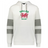 The WRS Augusta Nations of Rugby Wales Jackson Way Hoodie features grey-striped sleeves, a front pocket, and "WALES RUGBY" text with a red Welsh dragon—perfect for showing your rugby pride.