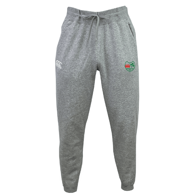 The Washington Irish Rugby Leisure Sweatpant by EMB Canterbury is made from organic cotton, offering an elastic waistband and drawstring. Featuring two logos on the front, these sweatpants combine comfort with eco-friendly style.