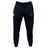 The Washington Irish Rugby Leisure Sweatpant by EMB Canterbury, crafted from organic cotton, showcases a stylish white logo on the left and a distinctive green and red emblem on the right, embodying both style and sustainability.