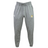 The Waukesha Gold Rugby Leisure Sweatpant by EMB Canterbury is made from recycled polyester, featuring a drawstring waist and small logos on both the right and left legs in a grey color.
