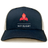 The Western Province Retro Trucker Cap by EMB S&S Activewear features a navy and white design with a red flower logo and "W.P. RUGBY" on the front—ideal for WP Rugby fans.