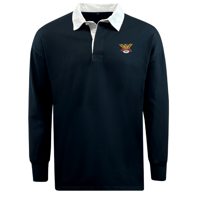 Atlanta Old White Rugby Classic Long Sleeve Solid Rugby Jersey