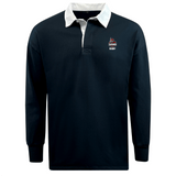 American Fork Cavemen Classic Long Sleeve Solid Rugby Jersey