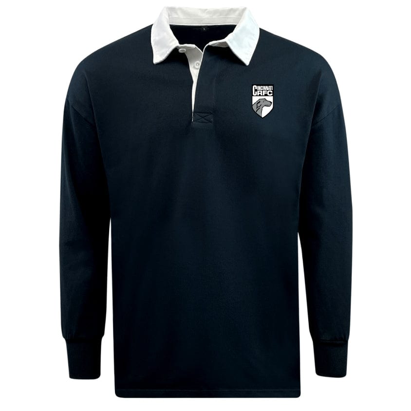 Cincinnati Wolfhounds Classic Long Sleeve Solid Rugby Jersey