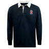 Memorial High School Classic Long Sleeve Solid Rugby Jersey