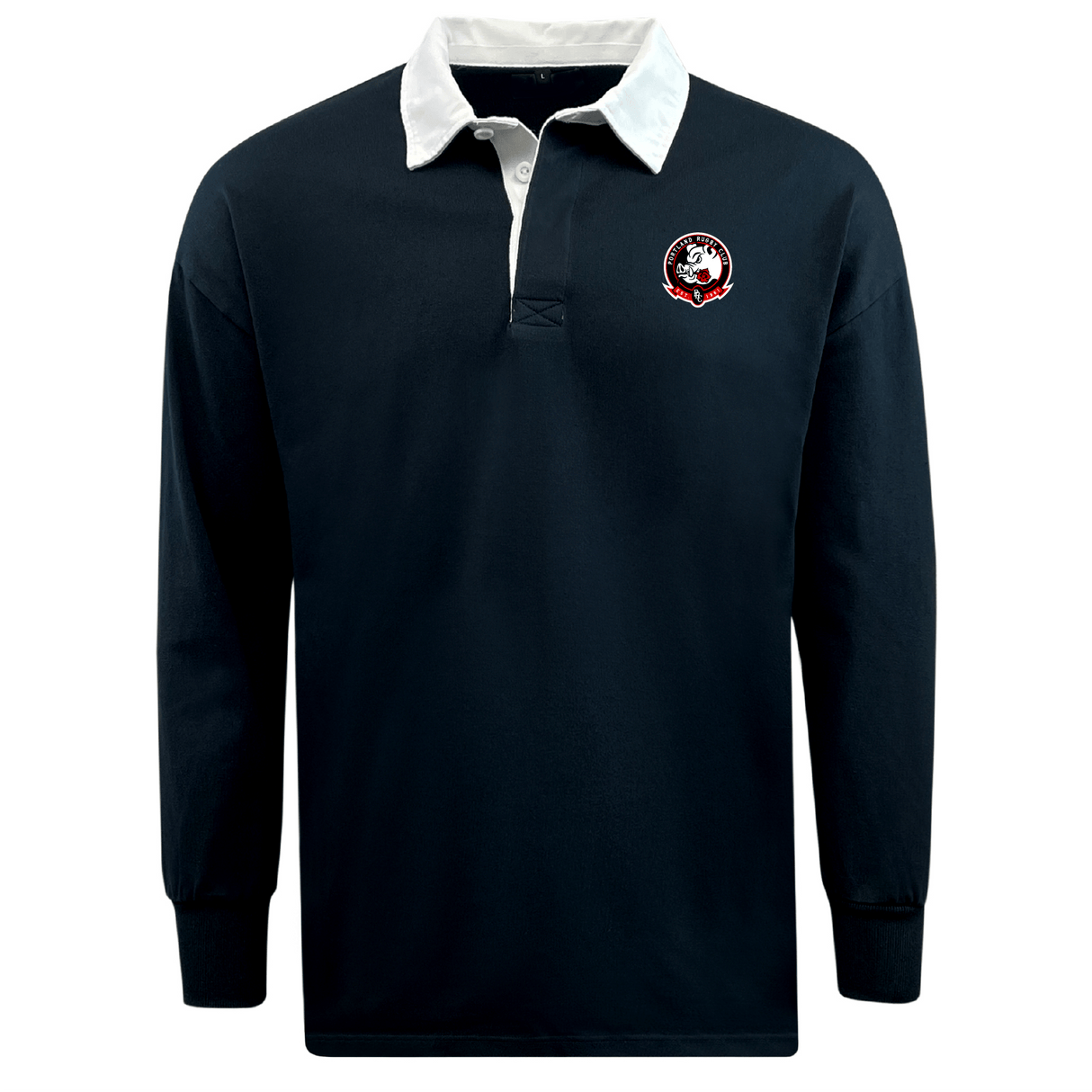 Portland Rugby Classic Long Sleeve Solid Rugby Jersey