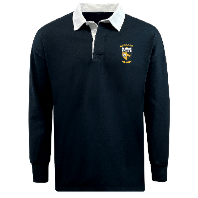 Spokane Rugby Classic Long Sleeve Solid Rugby Jersey