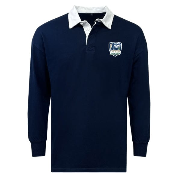 CSU Monterey Bay Otter Rugby Classic Long Sleeve Solid Rugby Jersey