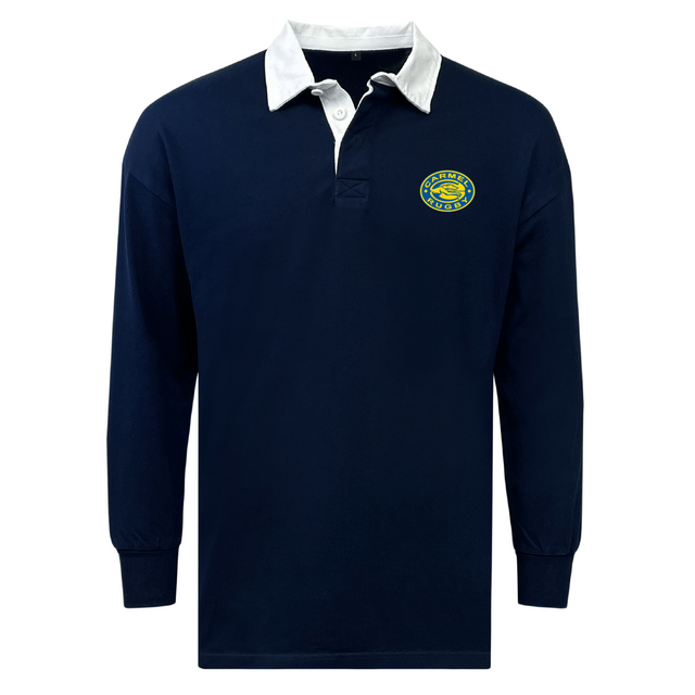 Carmel Rugby Classic Long Sleeve Solid Rugby Jersey