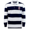 The Claremont Colleges Classic Long Sleeve Hooped Rugby Jersey