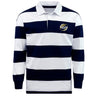 Del Norte Nighthawks Classic Long Sleeve Hooped Rugby Jersey
