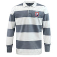 The Claremont Colleges Classic Long Sleeve Hooped Rugby Jersey