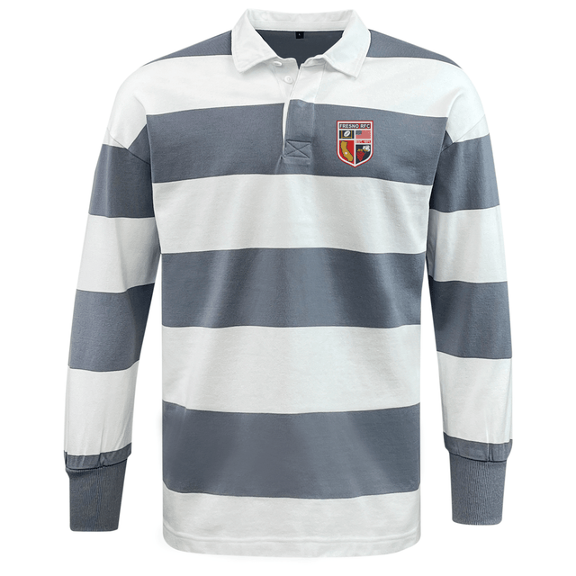 Fresno RFC Classic Long Sleeve Striped Rugby Jersey