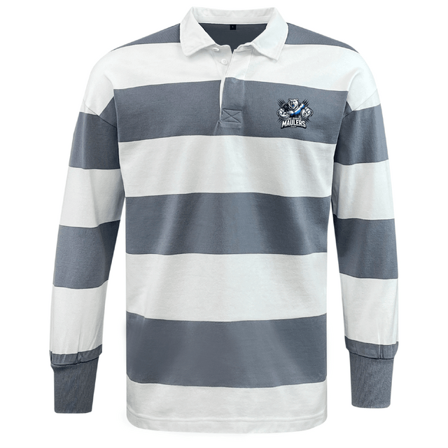 Lake Zurich Classic Long Sleeve Hooped Rugby Jersey