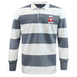 Memorial High School Classic Long Sleeve Hooped Rugby Jersey