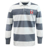 Memorial High School Classic Long Sleeve Hooped Rugby Jersey