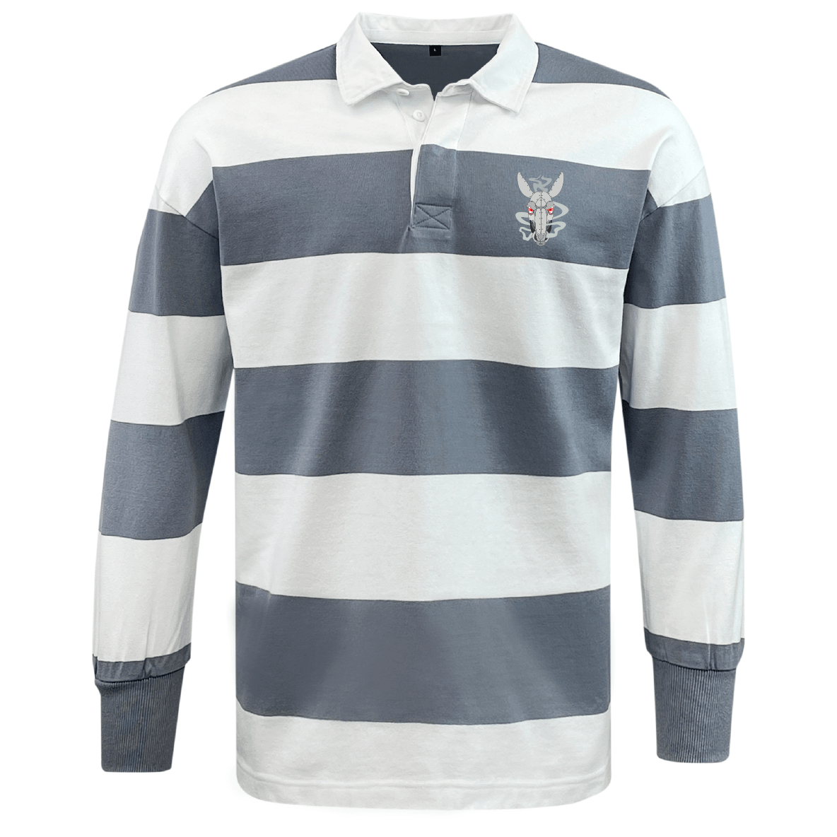 Mendocino Rugby Classic Long Sleeve Hooped Rugby Jersey