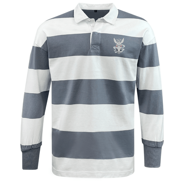 Mendocino Rugby Classic Long Sleeve Hooped Rugby Jersey