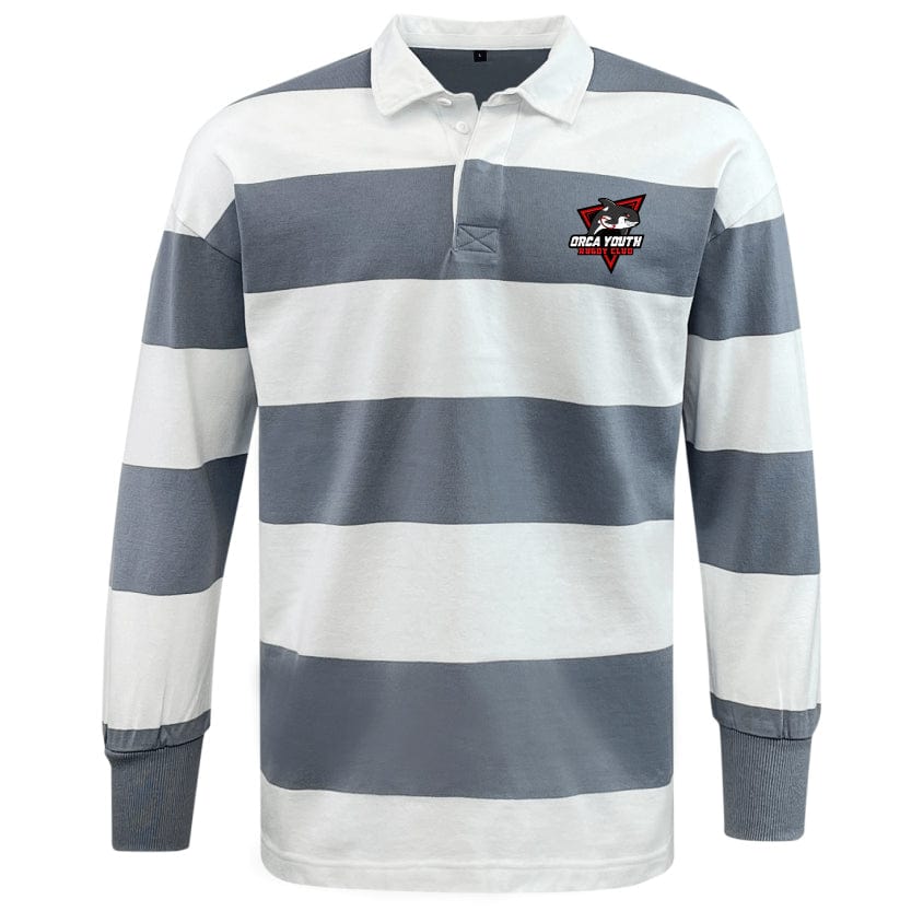 Orca Youth Classic Long Sleeve Hooped Rugby Jersey