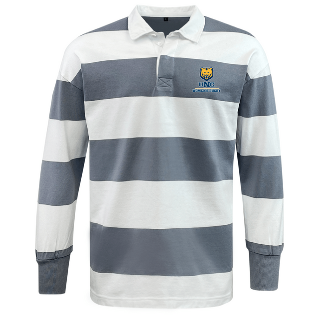 University of Northern Colorado Women Classic Long Sleeve Hooped Rugby Jersey