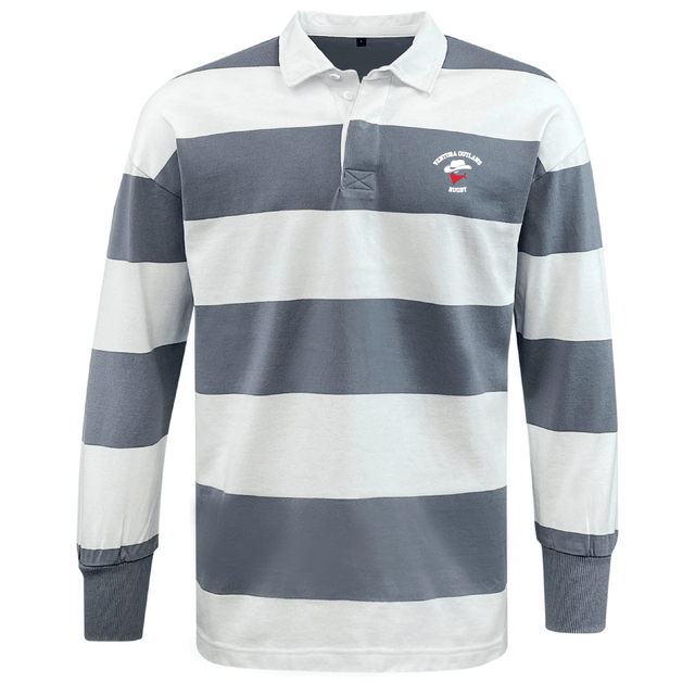 Ventura Outlaws Rugby Classic Long Sleeve Hooped Rugby Jersey