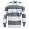 Western Michigan University Classic Long Sleeve Hooped Rugby Jersey