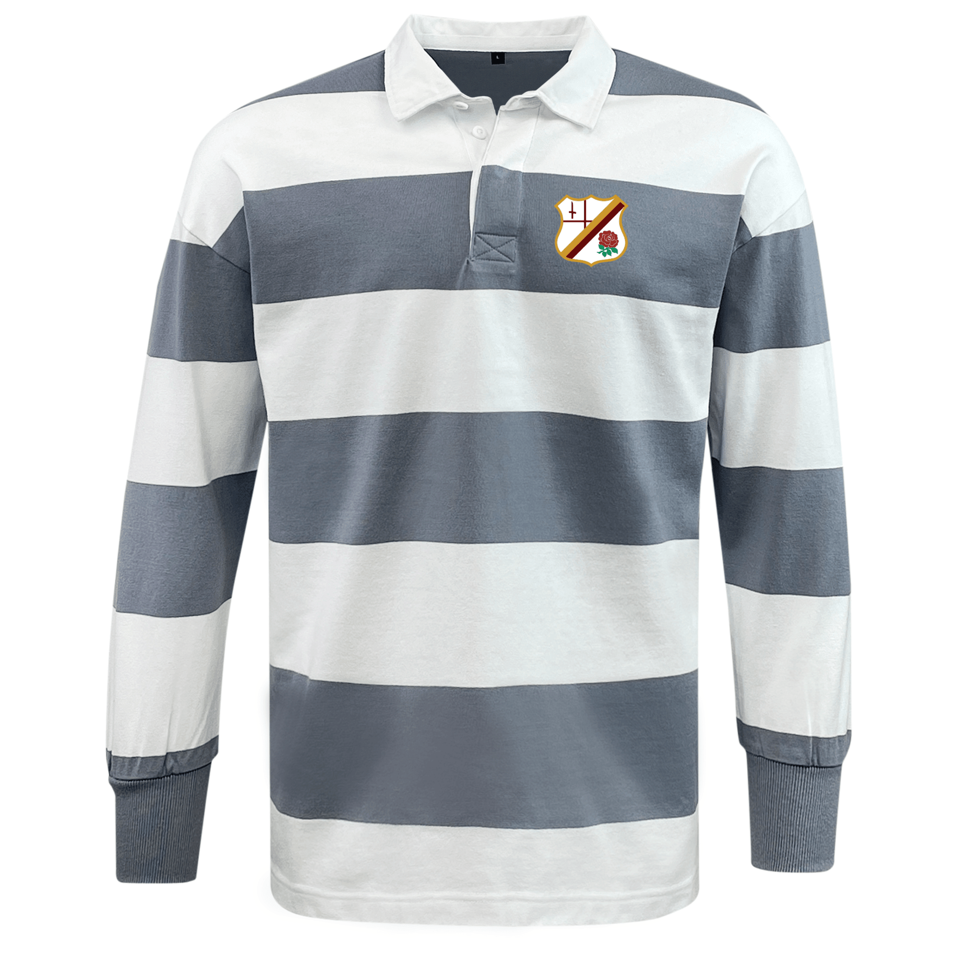 トップス cog the big smoke MEGA RUGBY JERSEY Williams College RFC Classic Long Sleeve Hooped Rugby Jersey
