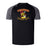 The Westshore Lions Elite Training Tee by Canterbury, offered by WRS Canterbury, is a lightweight and durable black and gray t-shirt crafted from Vapodri fabrics. It features a striking "Westshore Lions RFC" logo at the center, depicting a lion and rugby ball design, embodying the quality of a Canterbury Elite Training Tee.